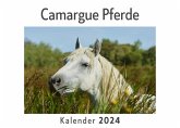 Camargue Pferde (Wandkalender 2024, Kalender DIN A4 quer, Monatskalender im Querformat mit Kalendarium, Das perfekte Geschenk)