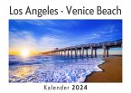 Los Angeles - Venice Beach (Wandkalender 2024, Kalender DIN A4 quer, Monatskalender im Querformat mit Kalendarium, Das perfekte Geschenk)