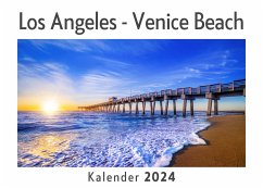 Los Angeles - Venice Beach (Wandkalender 2024, Kalender DIN A4 quer, Monatskalender im Querformat mit Kalendarium, Das perfekte Geschenk) - Müller, Anna