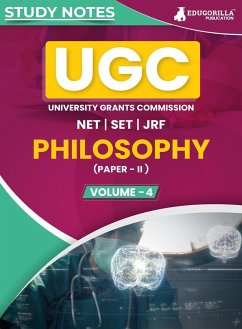 UGC NET Paper II Philosophy (Vol 4) Topic-wise Notes (English Edition)   A Complete Preparation Study Notes with Solved MCQs - Edugorilla Prep Experts