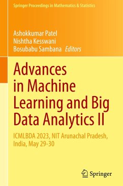 Cover Advances in Machine Learning and Big Data Analytics II