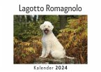 Lagotto Romagnolo (Wandkalender 2024, Kalender DIN A4 quer, Monatskalender im Querformat mit Kalendarium, Das perfekte Geschenk)