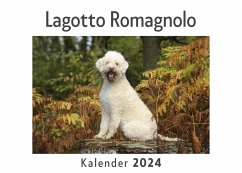 Lagotto Romagnolo (Wandkalender 2024, Kalender DIN A4 quer, Monatskalender im Querformat mit Kalendarium, Das perfekte Geschenk) - Müller, Anna