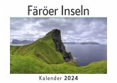 Färöer Inseln (Wandkalender 2024, Kalender DIN A4 quer, Monatskalender im Querformat mit Kalendarium, Das perfekte Geschenk)