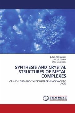 SYNTHESIS AND CRYSTAL STRUCTURES OF METAL COMPLEXES - Alimnazarov, B. Kh.;Turaev, Kh. Kh.;Ashurov, Dzh. M.