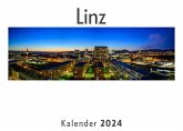 Linz (Wandkalender 2024, Kalender DIN A4 quer, Monatskalender im Querformat mit Kalendarium, Das perfekte Geschenk)