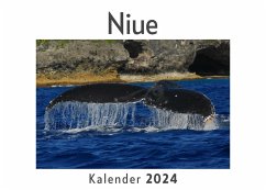 Niue (Wandkalender 2024, Kalender DIN A4 quer, Monatskalender im Querformat mit Kalendarium, Das perfekte Geschenk) - Müller, Anna