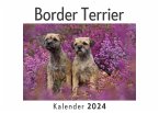 Border Terrier (Wandkalender 2024, Kalender DIN A4 quer, Monatskalender im Querformat mit Kalendarium, Das perfekte Geschenk)