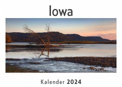 Iowa (Wandkalender 2024, Kalender DIN A4 quer, Monatskalender im Querformat mit Kalendarium, Das perfekte Geschenk) - Müller, Anna