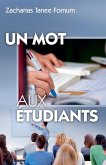 Un Mot Aux Étudiants Un Mot Aux Étudiants