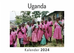 Uganda (Wandkalender 2024, Kalender DIN A4 quer, Monatskalender im Querformat mit Kalendarium, Das perfekte Geschenk) - Müller, Anna