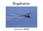 Ringelnatter (Wandkalender 2024, Kalender DIN A4 quer, Monatskalender im Querformat mit Kalendarium, Das perfekte Geschenk)