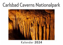 Carlsbad Caverns Nationalpark (Wandkalender 2024, Kalender DIN A4 quer, Monatskalender im Querformat mit Kalendarium, Das perfekte Geschenk) - Müller, Anna