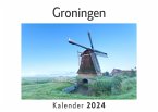 Groningen (Wandkalender 2024, Kalender DIN A4 quer, Monatskalender im Querformat mit Kalendarium, Das perfekte Geschenk)