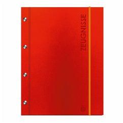 Cover Trötsch Zeugnismappe A4 mit Buchschrauben rot