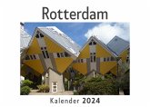 Rotterdam (Wandkalender 2024, Kalender DIN A4 quer, Monatskalender im Querformat mit Kalendarium, Das perfekte Geschenk)