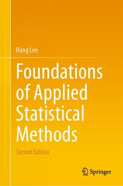 Cover Foundations of Applied Statistical Methods (eBook, PDF)