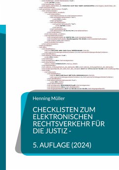 Checklisten zum elektronischen Rechtsverkehr für die Justiz (eBook, ePUB)