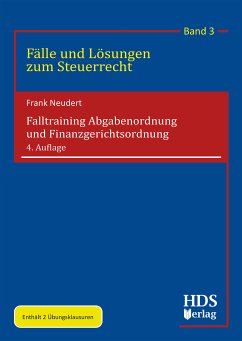 Cover Falltraining Abgabenordnung und Finanzgerichtsordnung