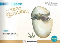 Lesen mit Rico Schnabel, Heft 1: Silben - für Bookii - Drecktrah, Stefanie;Hahn, Mareike