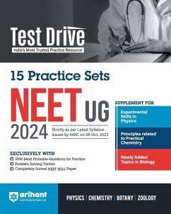 Arihant Test Drive 15 Practice Sets For NEET UG 2024 - Arora, Anuksha; Chauhan, Swati; Kuma, Ajay