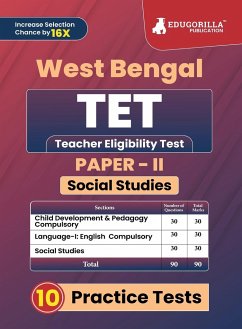 West Bengal TET Paper - II (Social Studies) Exam Book 2023 (English Edition)   Teacher Eligibility Test   10 Practice Tests (1800 Solved MCQs) with Free Access To Online Tests - Edugorilla Prep Experts