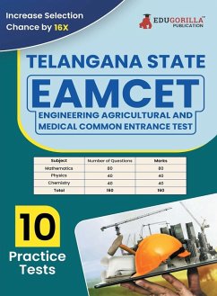 TS EAMCET Engineering Exam Book 2023 (English Edition)   Telangana State Engineering, Agricultural and Medical Common Entrance Test   10 Practice Tests (1600 Solved MCQs) with Free Access To Online Tests - Edugorilla Prep Experts
