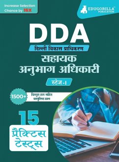 DDA (Delhi Development Authority) Assistant Section Officer Stage I (Hindi Edition) Book 2023 - 10 Full Length Mock Tests (Paper I and Paper III) with Free Access to Online Tests - Edugorilla Prep Experts