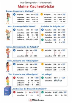 Das Übungsheft Mathematik 4 - Überarbeitete Neuauflage - Poster Meine Rechentricks - Simon, Nina;Simon, Hendrik;tiff.any GmbH