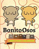 Libro para colorear con osos bonitos