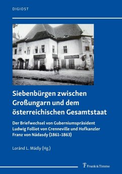 Cover Siebenbürgen zwischen Großungarn und dem österreichischen Gesamtstaat (eBook, PDF)