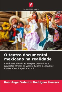 Cover O teatro documental mexicano na realidade