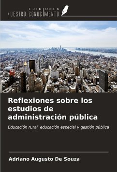 Cover Reflexiones sobre los estudios de administración pública