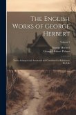 The English Works of George Herbert