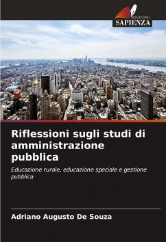 Cover Riflessioni sugli studi di amministrazione pubblica