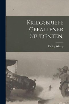 Cover Kriegsbriefe gefallener Studenten.