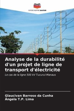 Analyse de la durabilité d'un projet de ligne de transport d'électricité - da Cunha, Glaucivan Barroso;T.P. Lima, Ângela