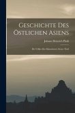 Geschichte Des Östlichen Asiens