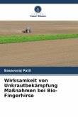 Wirksamkeit von Unkrautbekämpfung Maßnahmen bei Bio-Fingerhirse