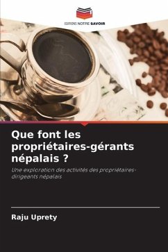 Que font les propriétaires-gérants népalais ? - Uprety, Raju