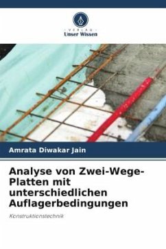 Analyse von Zwei-Wege-Platten mit unterschiedlichen Auflagerbedingungen - Jain, Amrata Diwakar