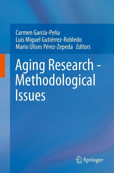 Aging Research - Methodological Issues (eBook, ePUB)