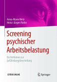 Screening psychischer Arbeitsbelastung (eBook, ePUB)