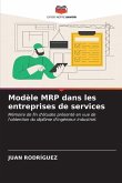 Modèle MRP dans les entreprises de services