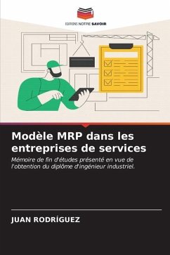 Modèle MRP dans les entreprises de services - Rodríguez, Juan