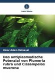 Das antiplasmodische Potenzial von Plumeria rubra und Cissampelos mucrona