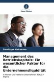 Management des Betriebskapitals: Ein wesentlicher Faktor für die Unternehmensliquidität