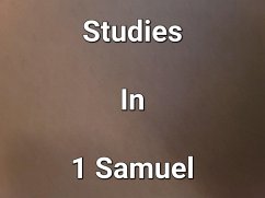 Cover Studies In 1 Samuel (eBook, ePUB)