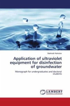 Application of ultraviolet equipment for disinfection of groundwater - Norkulov, Bakhodir