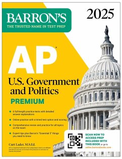 AP U.S. Government and Politics Premium, 2025: Prep Book with 6 Practice Tests + Comprehensive Review + Online Practice - Lader, Curt